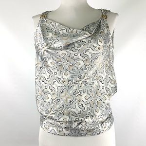 White House Black Market    USED 
Sleeveless Blouse   Size XS